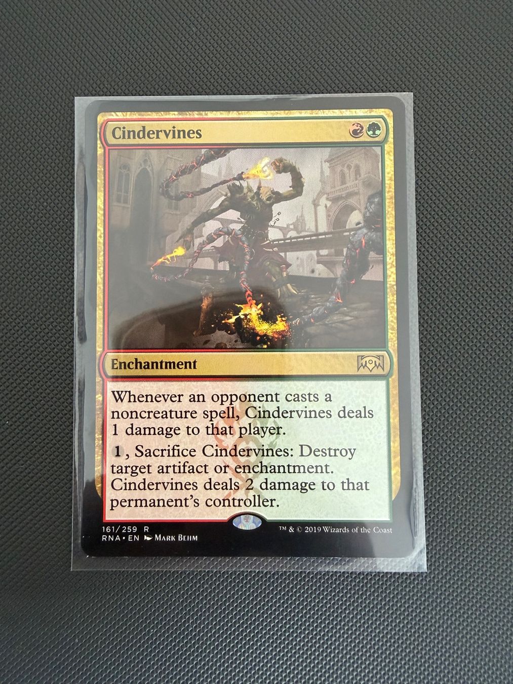 Magic The Gathering Carte collezionabili: Cindervines – Usato da Ulisbach venduto da joelsj