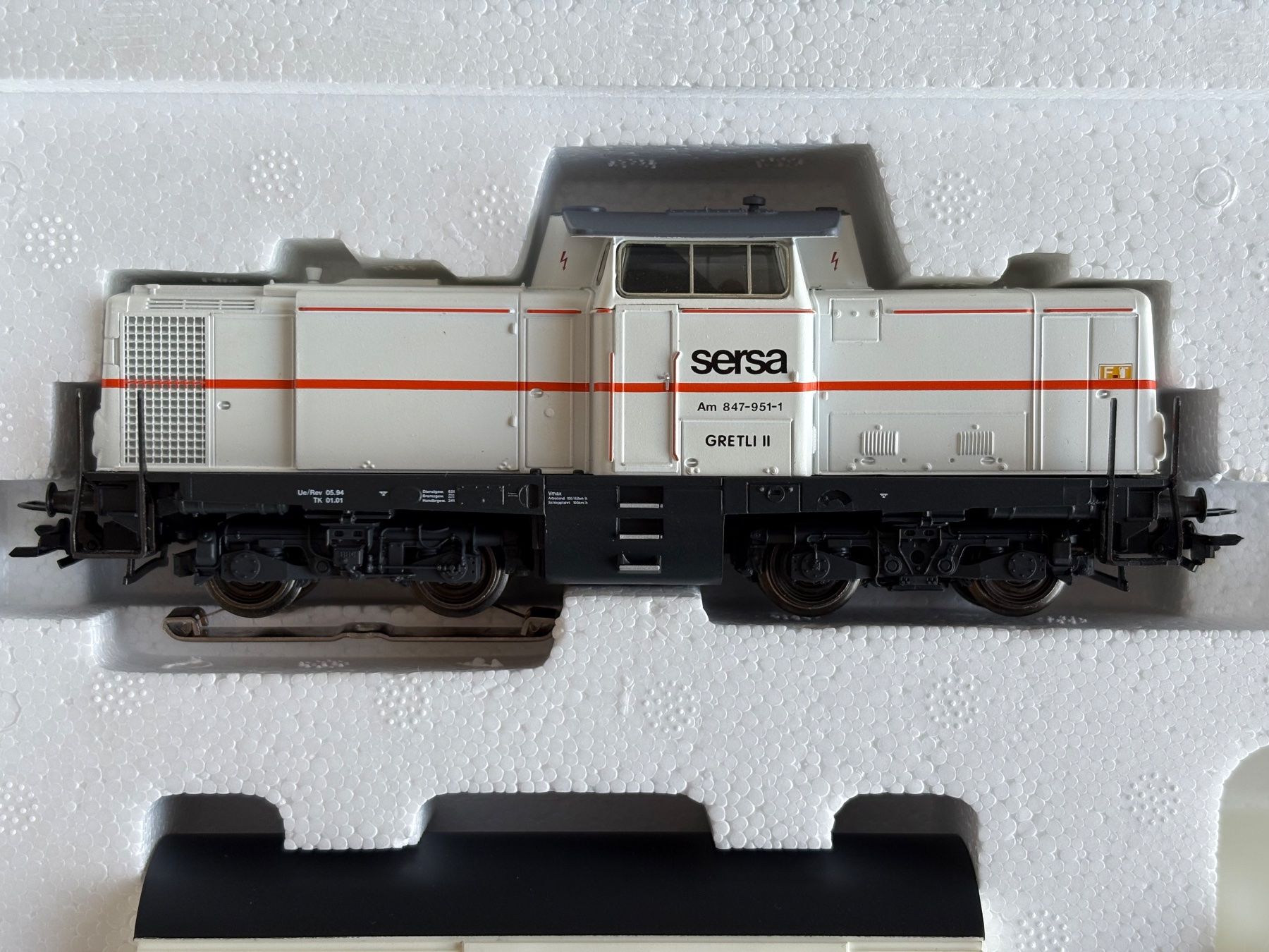 Märklin Modellini di ferrovie: Märklin 28462 Sersa Bauzug – Usato da Locarno venduto da fox_zb9y 1