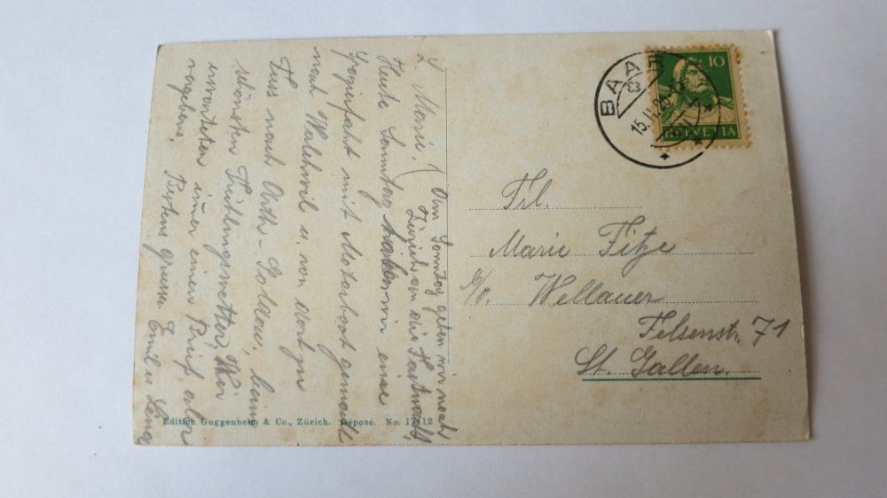 Cartoline postali: Goldau / SZ - 1926 – Usato da Jona venduto da centumprata 1