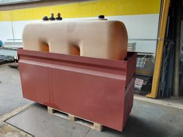 Heizöltank mit Auffangwanne, WERIT, Fassungsvolumen 2'000 Lt