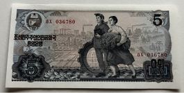 Korea 5 Won Neuwertig