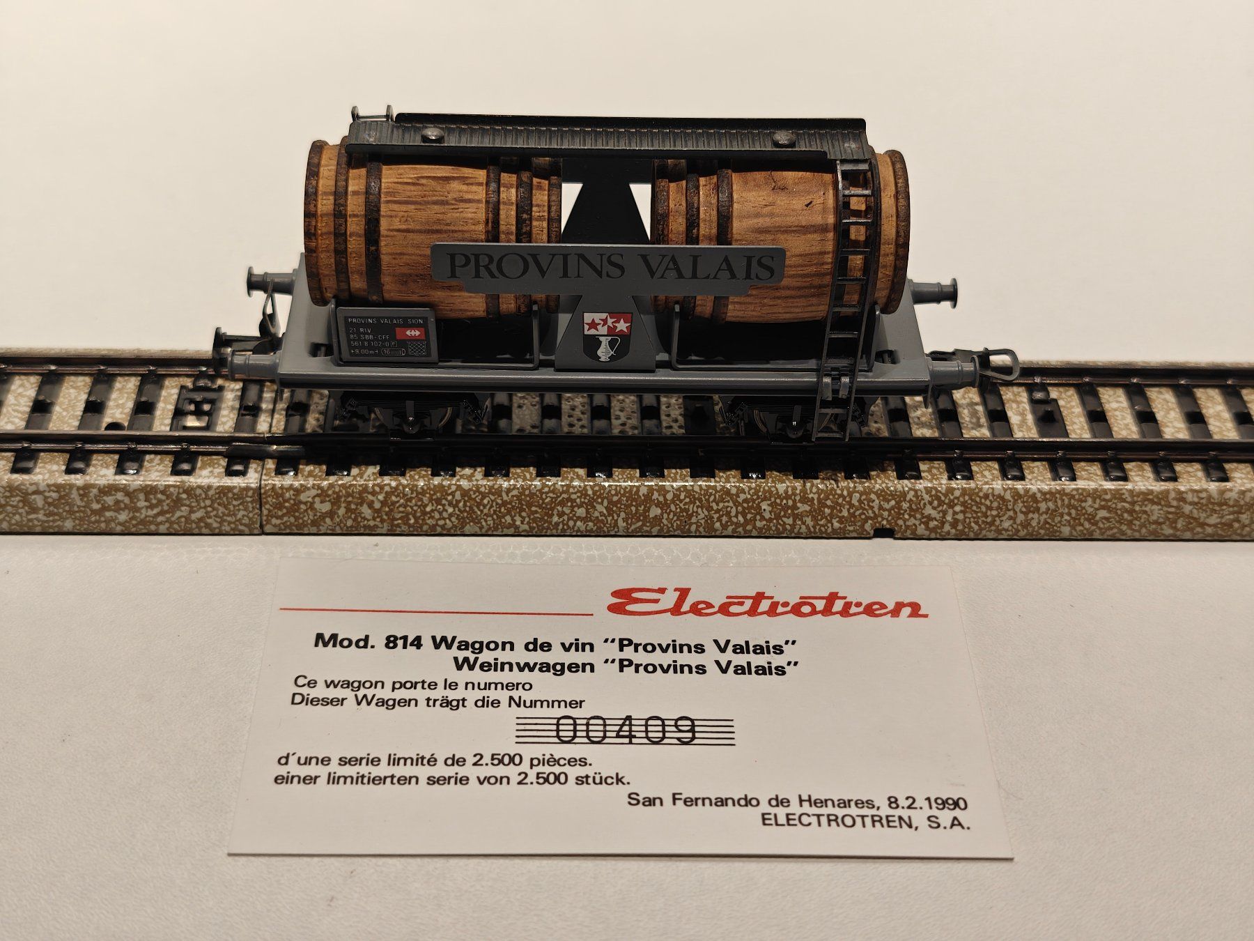 Modelleisenbahnen: Electronen 814 Provins Valais – Gebraucht aus Braunau von Homersimpson 2
