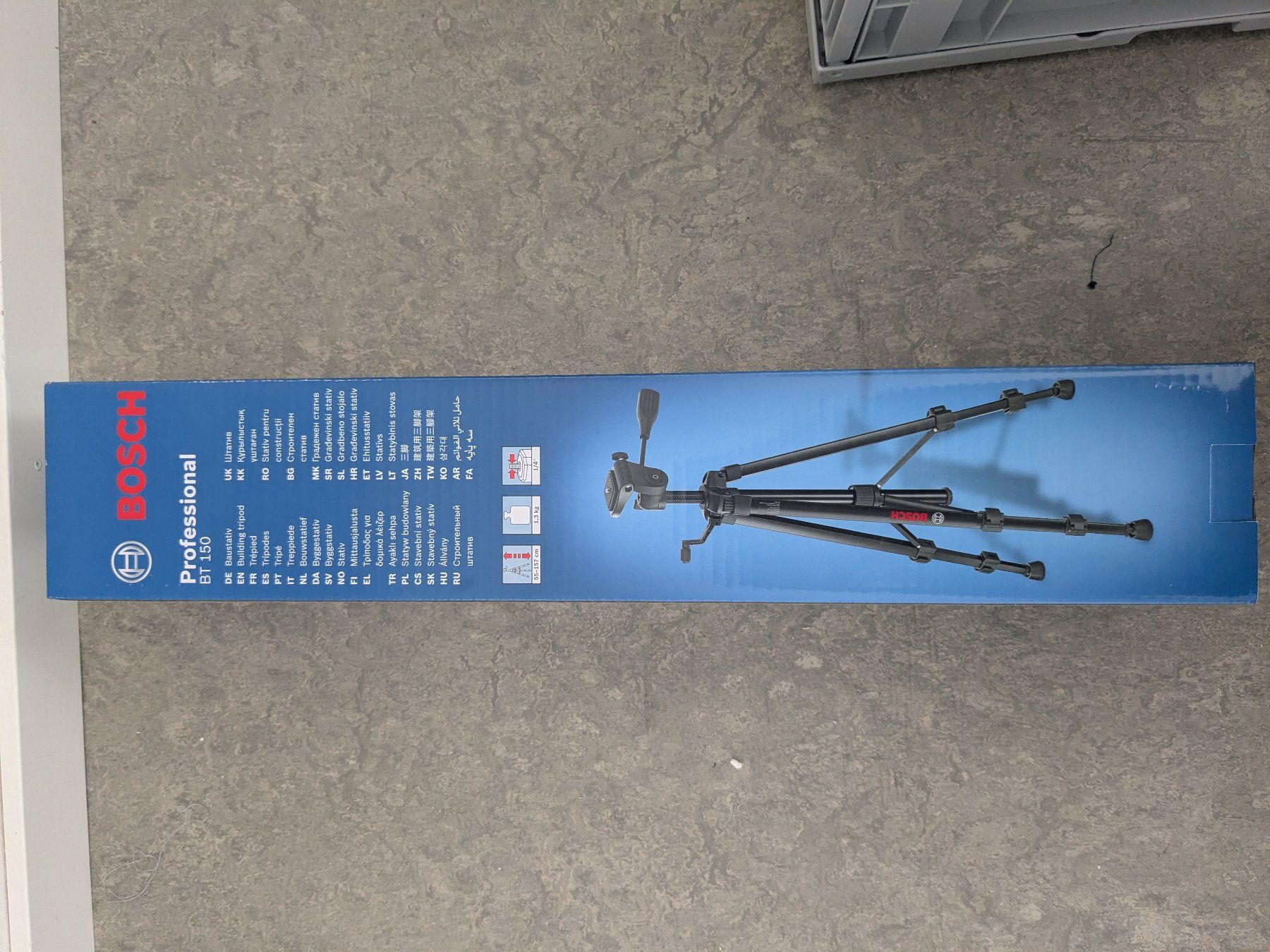 Bosch Trépieds & Accessoires: BOSCH Professional BT 150 Stativ neu – Neuf avec emballage d'origine à Aesch par vespalinio 2