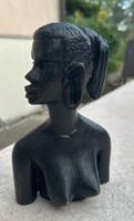 🟢 Buste art africain en bois Afrikanische Frauenbüste Holz