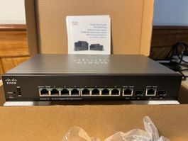 Cisco SG350-10, Gigabit Managed Switch