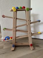 HOLZ SPIELZEUG ROLLENBAHN WIE NEU