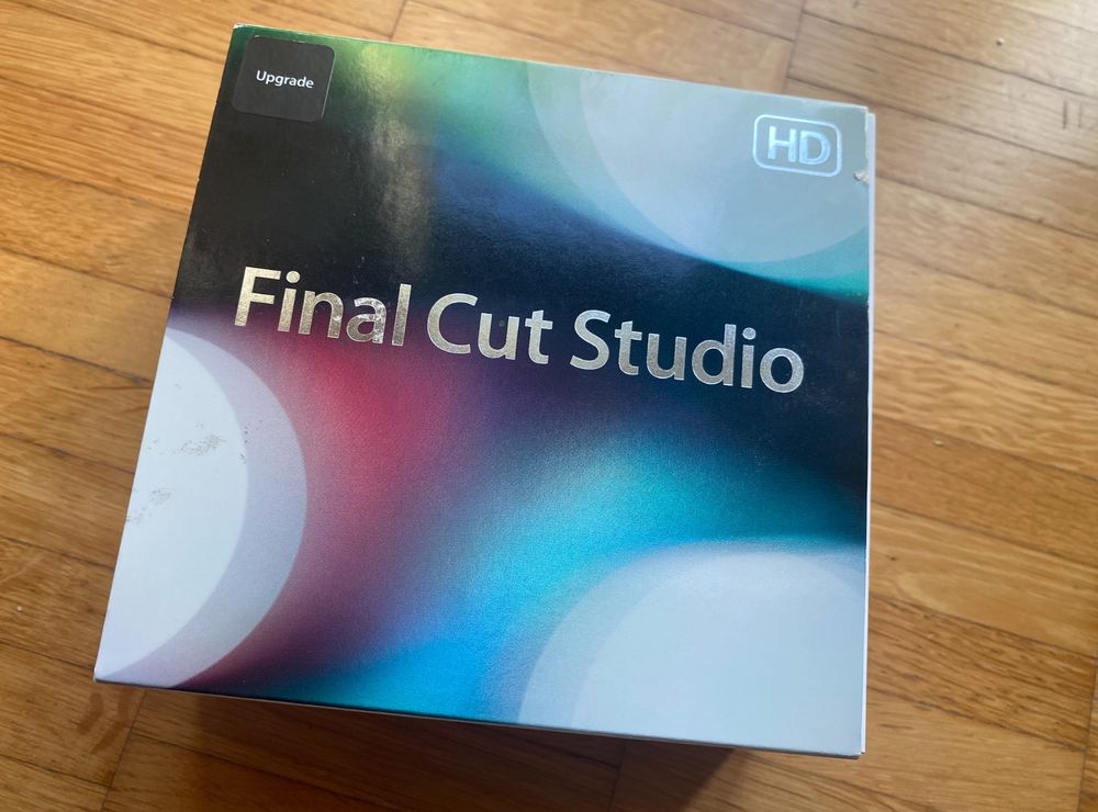 Apple Final Cut Studio 3 HD, Vollversion f. MacOS, Upgrade (Gebraucht ...