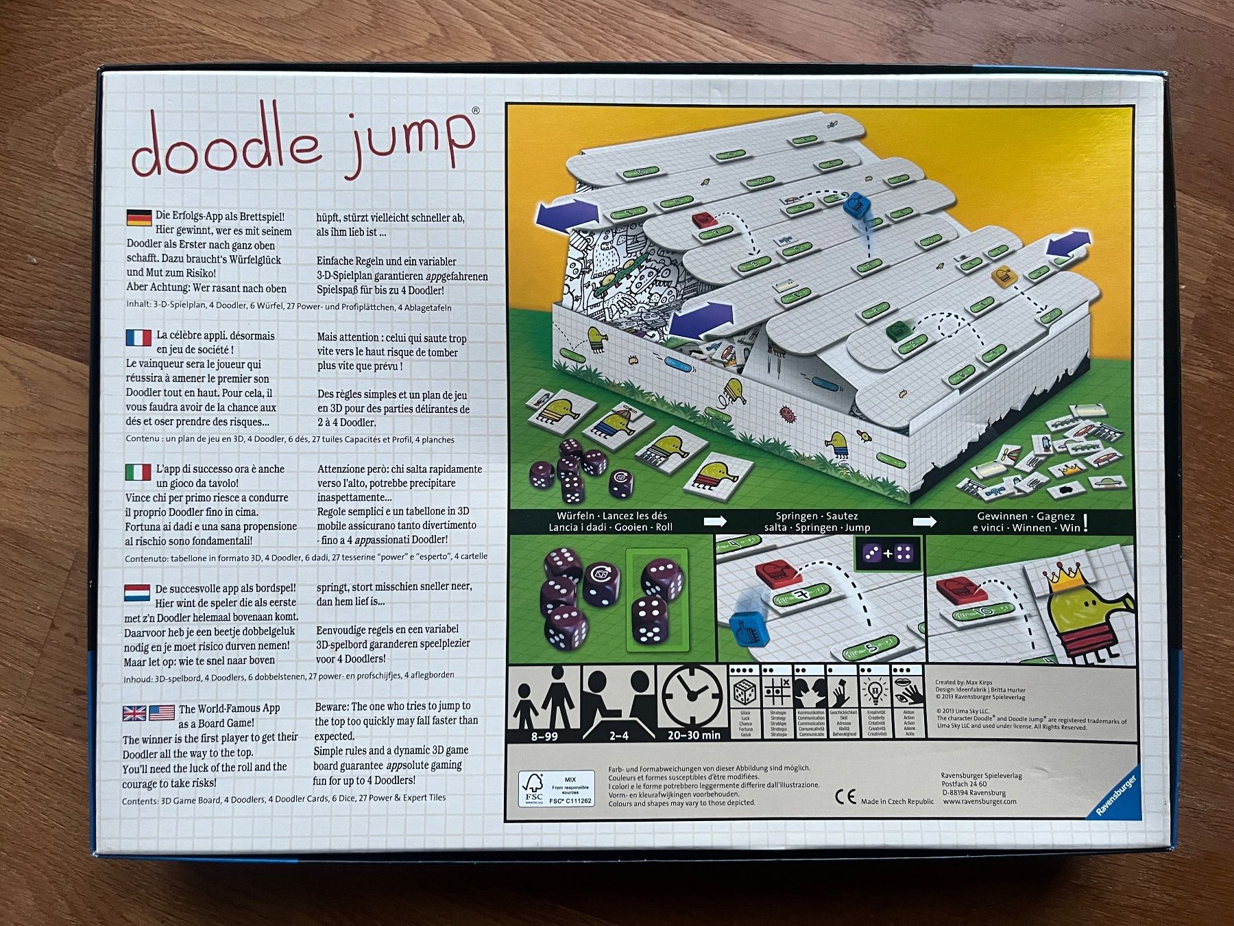 Ravensburger Giochi: Doodle Jump 3D – Nuovo e nell'imballaggio originale da Gurmels venduto da sar_znc6 1