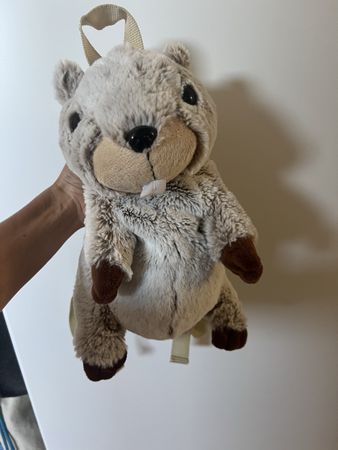 Magnifique sac à dos marmotte