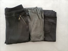 Kleiderpaket mit 3 Leggings in Grösse M, NEU!