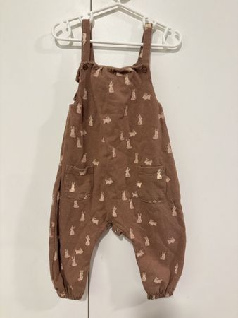 Baby Girl Dungarees - 9- 12 months