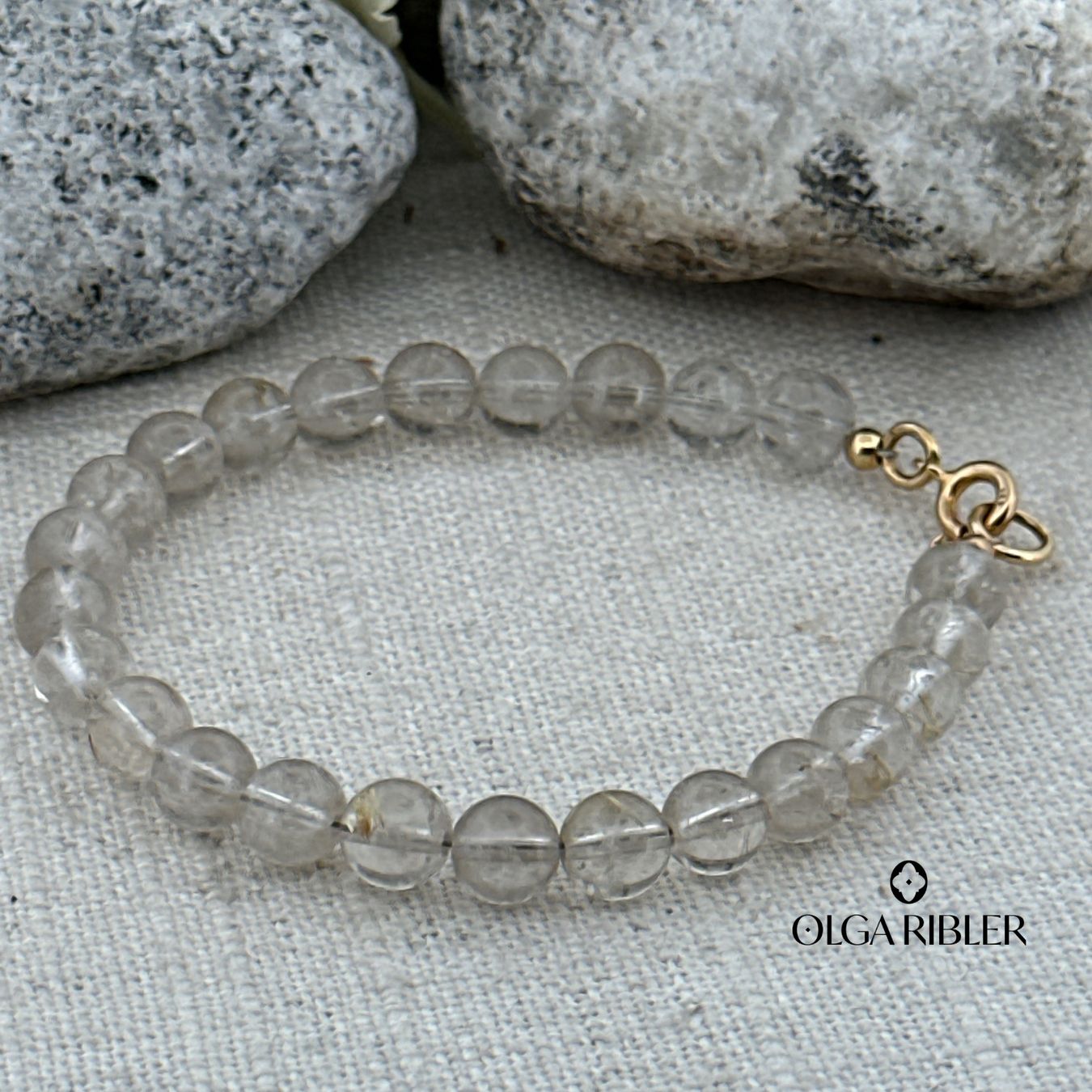 Olga Ribler Bracciali & Braccialetti: Armband mit Rutilquarz – Nuovo (secondo la descrizione) da Luzern venduto da MonikaS03 1
