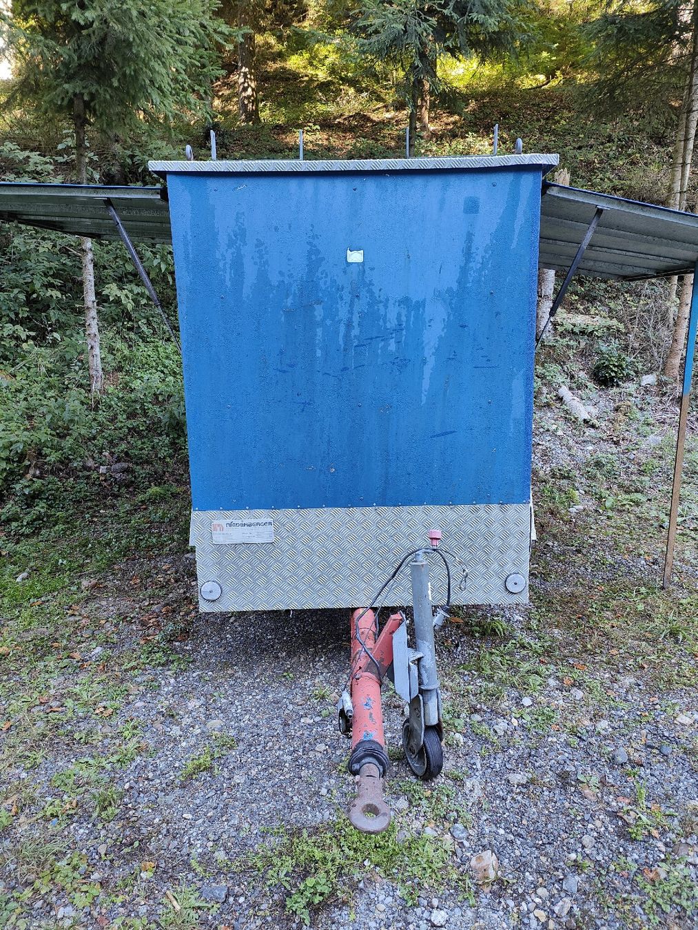 Niederberger Rimorchi: Niederberger Materialanhänger – Difettoso da Langnau i. E venduto da WRX98 7