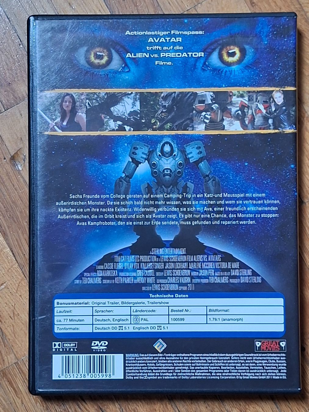 Tutti i DVDs: Aliens vs. Avatars – Usato da Wallisellen venduto da Sawr 1