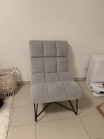 Sessel grau neu