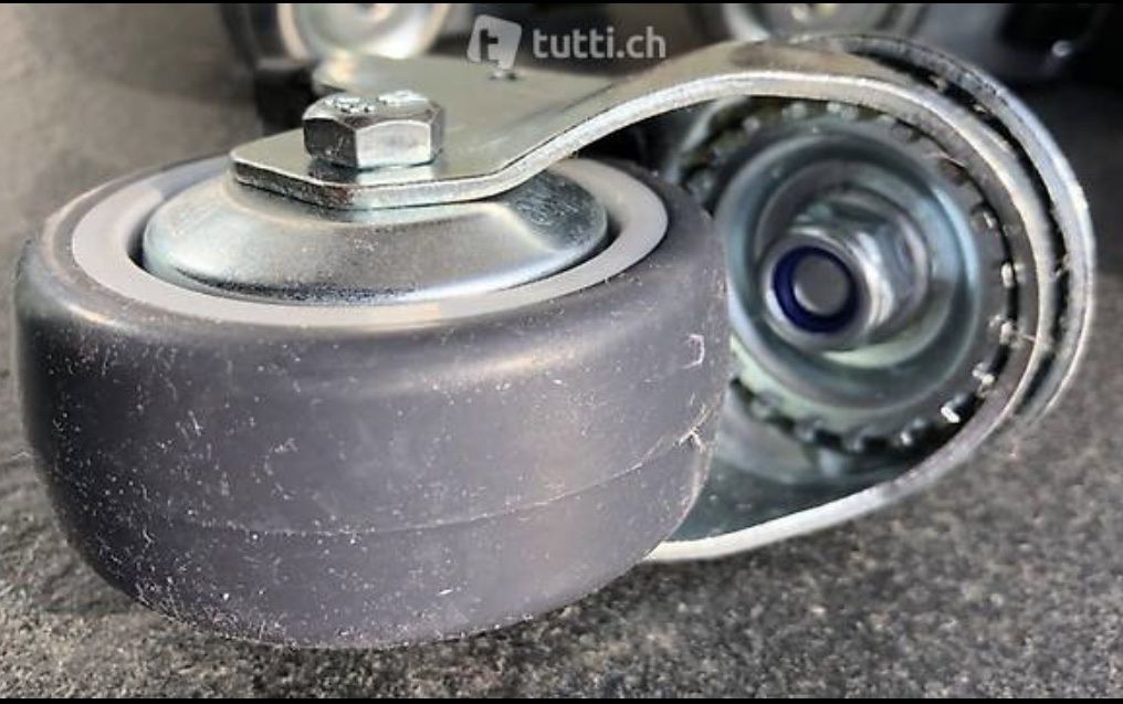 Altro per stoccaggio & trasporto: Lenkrolle 75mm mit Bremse – Nuovo (secondo la descrizione) da Zürich venduto da Federicozuerich 2