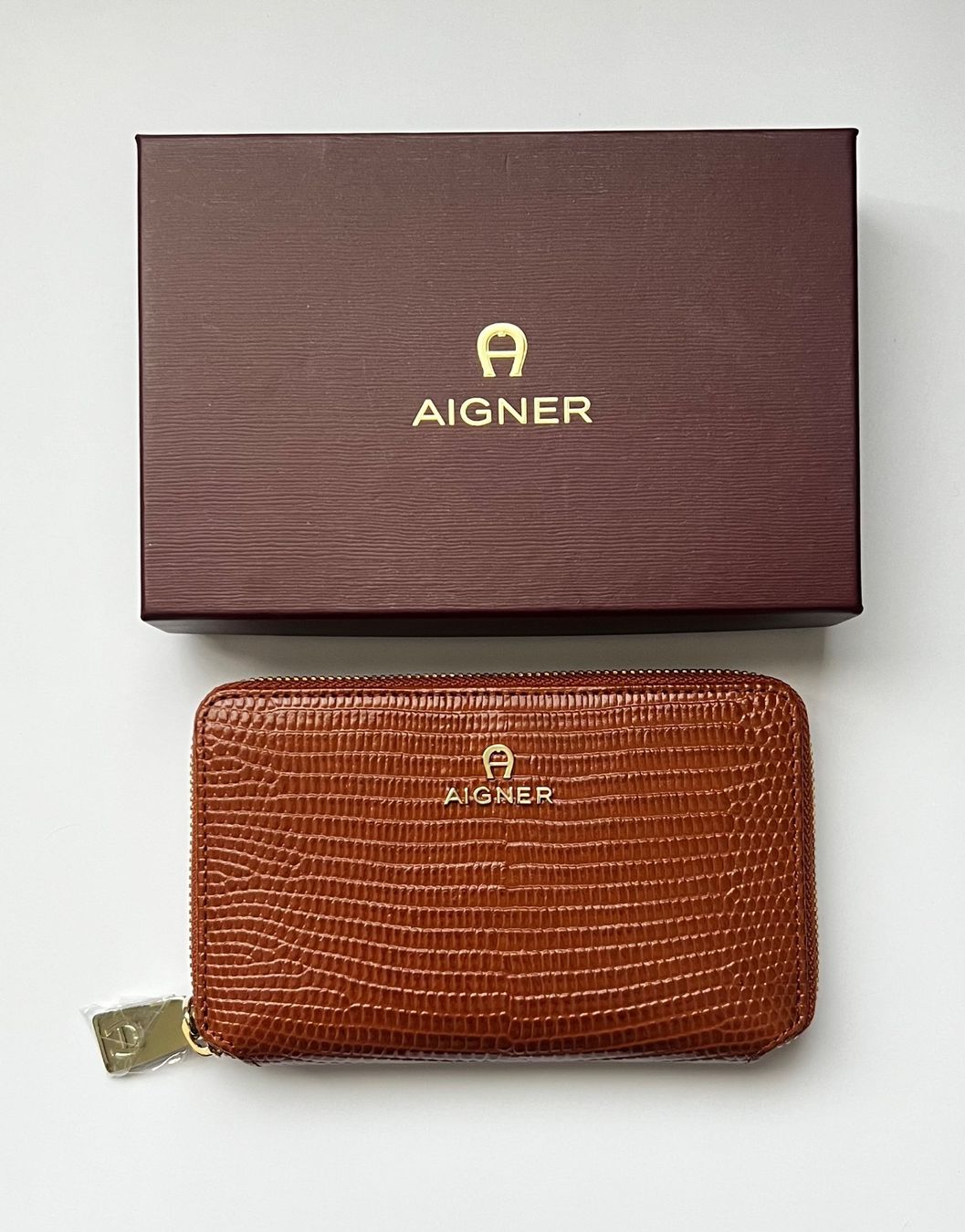 Aigner Portamonete: AIGNER IVY PORTEMONNAIE LIZARD – Nuovo e nell'imballaggio originale da Oberaach venduto da Dandy2021 2