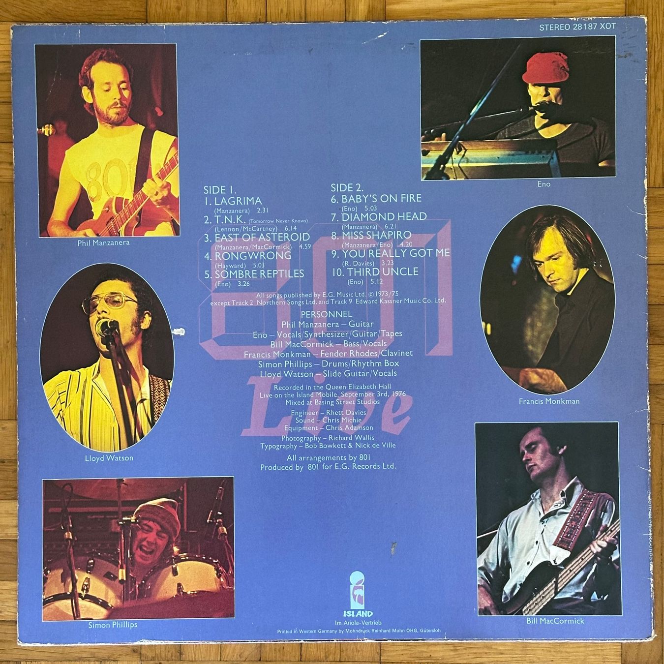Schallplatten: LP - 801 – 801 Live – Gebraucht aus Breganzona von Onairda75 1