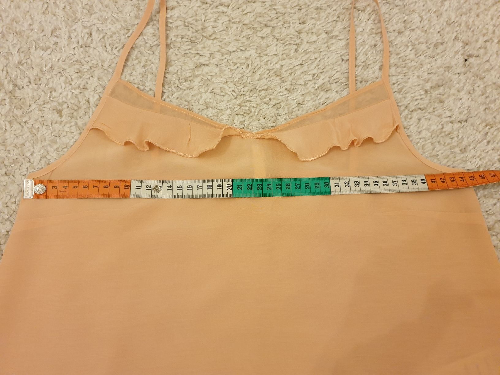 Röcke: Jupe mini, S, boutonnée blanche coton + top rose viscose – Gebraucht aus Neuchâtel von Verenas12 7