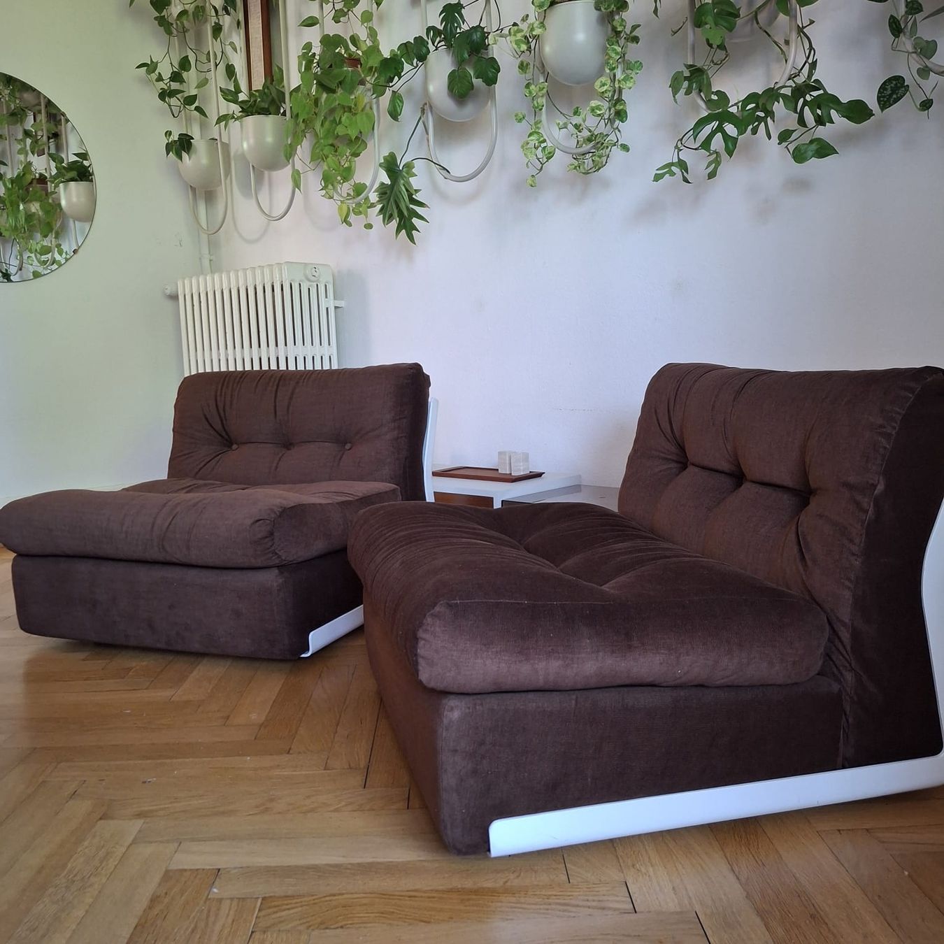 Sessel: Fauteuil Amanta modulaire C&B Mario Bellini, chauffeuse – Gebraucht aus Neuchâtel von Rochawood.rw 1