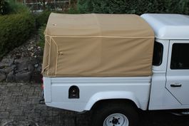 Land Rover Defender130  Brücke mit Verdeck