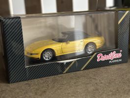 Corvette Modellauto Detail Cars Platinum, Rarität!