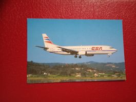AK Flugzeug Tschechien CSA Boeing 737-4Y0
