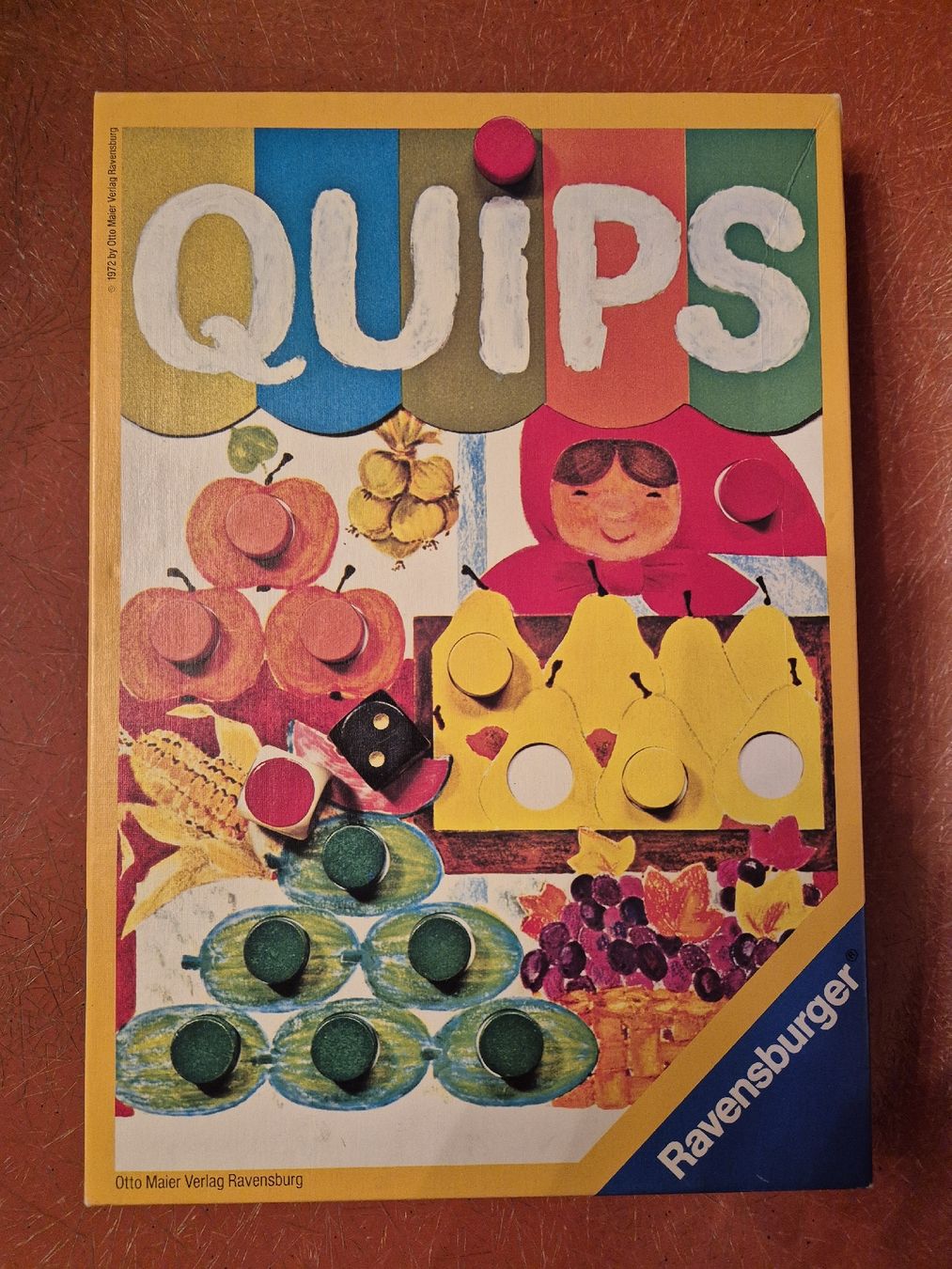 Ravensburger Spiele: Spiel "Quips" 1972 – Gebraucht aus Villmergen von MONCHHICHI