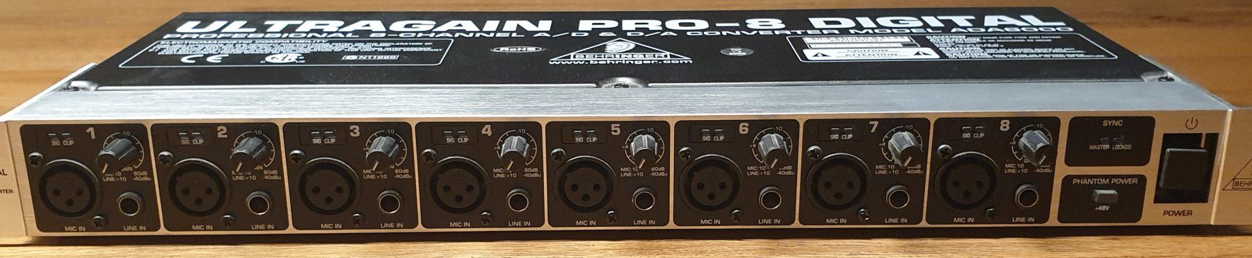 Behringer Amplificatori: Ultragain Pro-8 Digital – Nuovo (secondo la descrizione) da Recherswil venduto da bass-ted