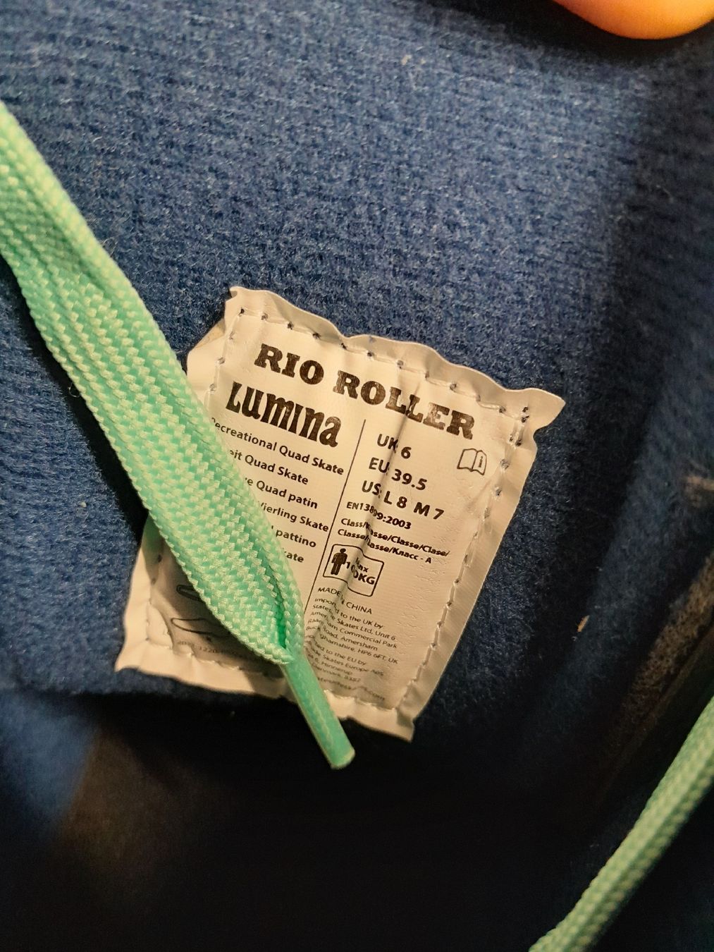 Rio Roller Pattini in linea & Pattini a rotelle: Rio Roller Grösse 39.5 Rollschuhe – Nuovo (secondo la descrizione) da Brülisau venduto da m.schweizer93 2