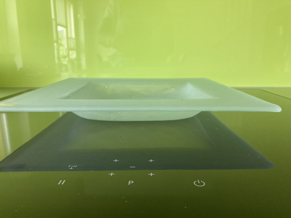 Bettina Eberle Bicchieri: Glas-Dekoschale quadr. Bettina Eberle – Nuovo (secondo la descrizione) da Frenkendorf venduto da silasho 1