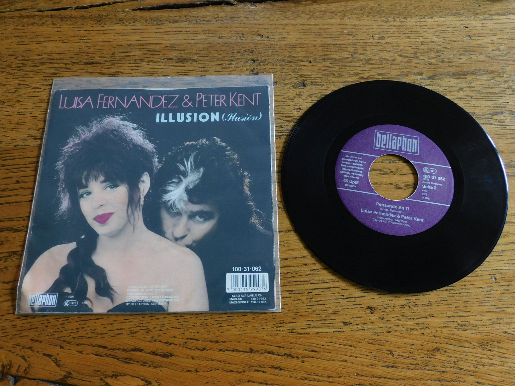 Dischi in vinile: Luisa Fernandez & Peter Kent – Illusion – Usato da Emmenbrücke venduto da lamorak 1