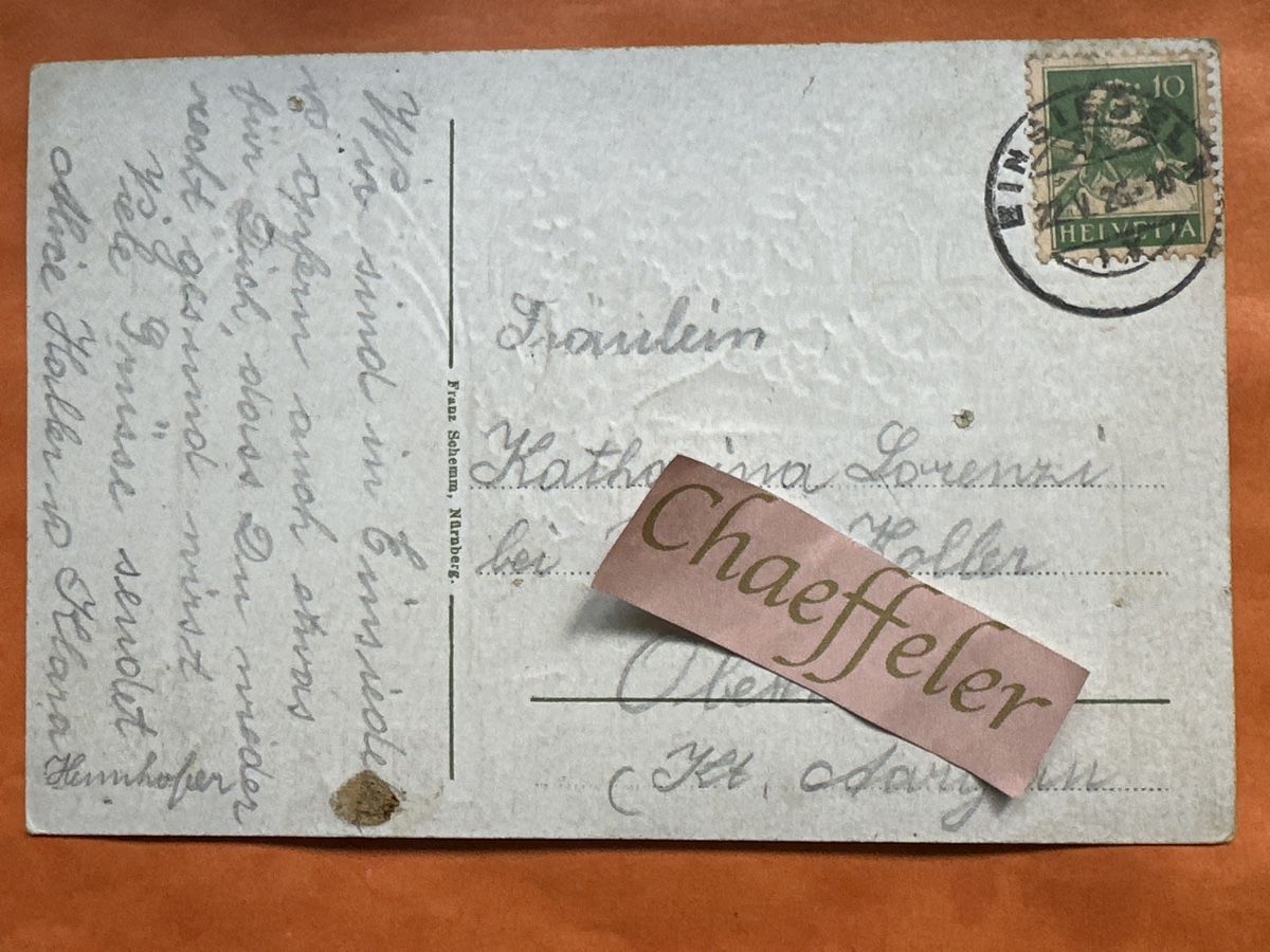 Cartoline postali: 1926 Gruss aus Maria Einsiedeln – Usato da Zürich venduto da Chaeffeler 1