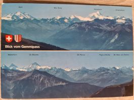 Ansichtskarte Gemmipass Leukerbad