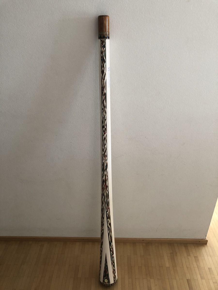 Musikinstrumente: Didgeridoo aus Epoxy - Volcanic Flow - E – Gebraucht aus Meilen von OZ2000 1