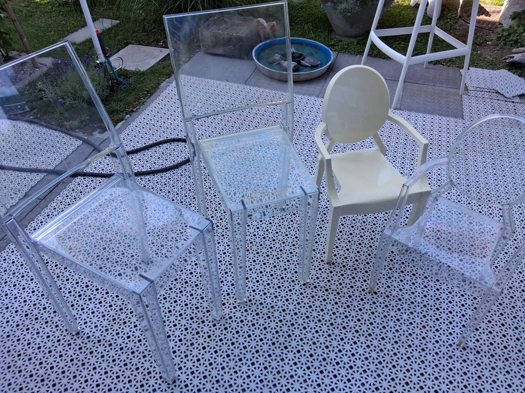 Kartell Stühle: KARTELL SET – Gebraucht aus stäfa von gelisel17 1