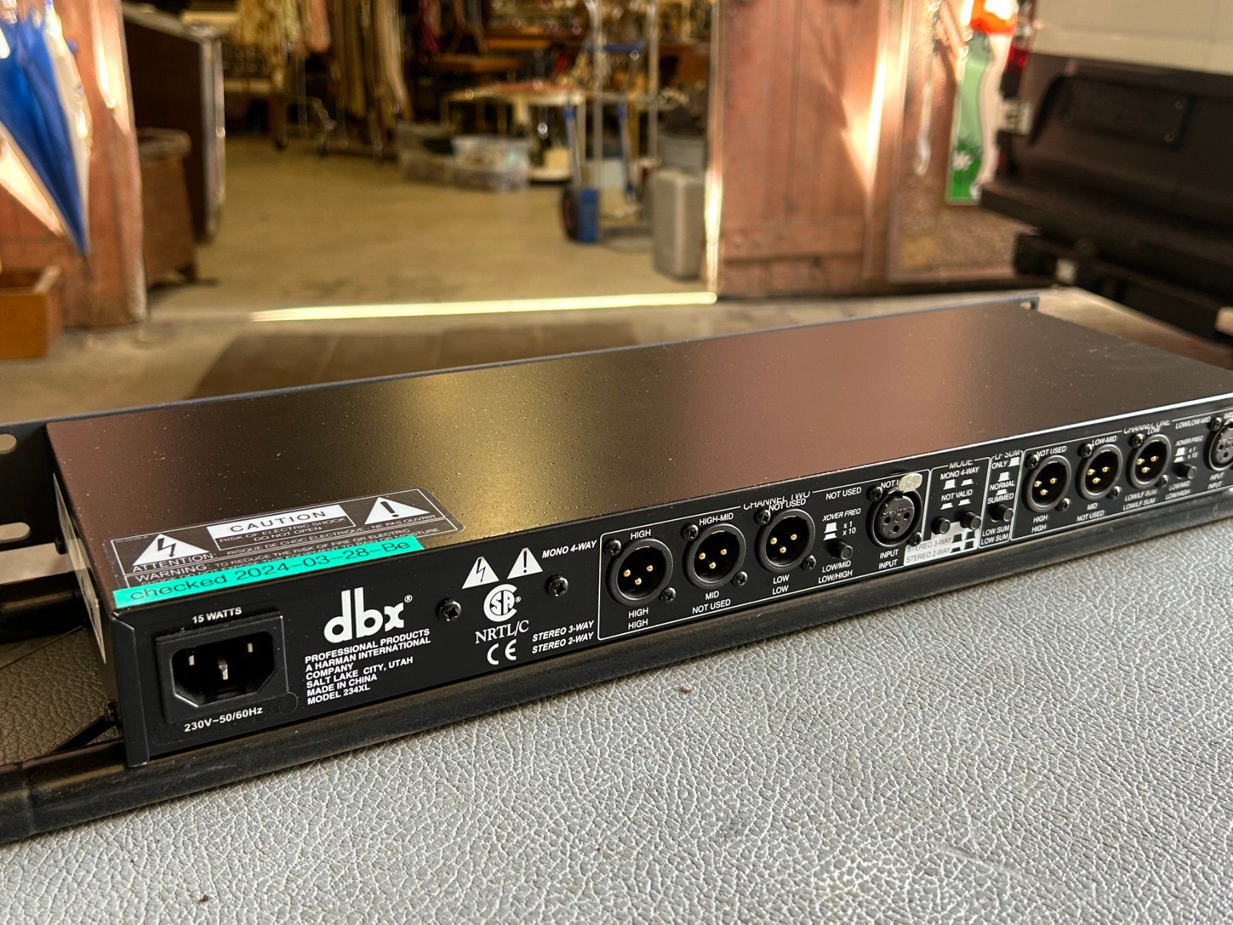 Equalizzatori: DBX 234XL Frequenzweiche – Usato da Sugiez venduto da brockicenter 5