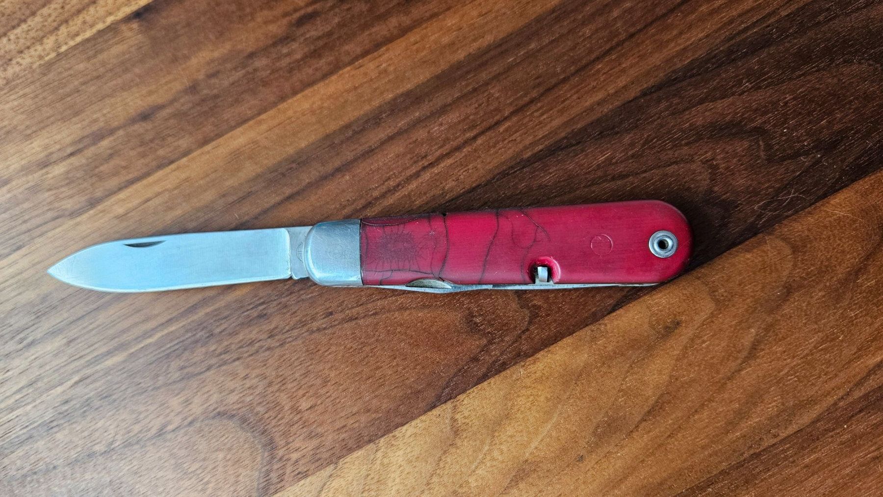 Wenger Coltelli tascabile: Schönes Wenger-Sackmesser Jg.59 – Usato da Untervaz venduto da FullFlap777