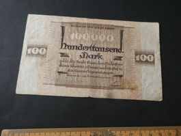 Dt. Reich 1923, Essen, 100'000  Mark