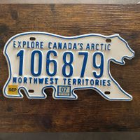  🇨🇦 Autoschild, Northwest Territories 106879 - Kanada