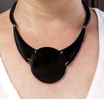 Collier en corne de buffle INDE