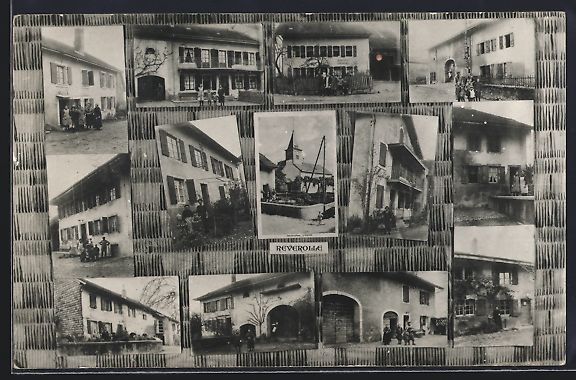 Ansichtskarten: Reverolle, Kirche, Wohnhaus, Strassenpar – Gebraucht aus Berlin von bartko-reher
