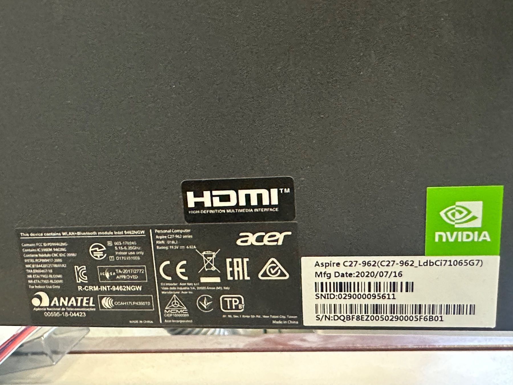 Acer PC: ACER Aspire C27-962 – Usato da Birmenstorf AG venduto da Distronics_SchweizAG 6