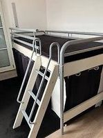 Hasena Hochbett weiss mini und kurz
