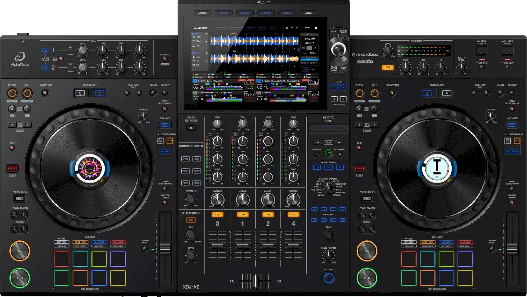 Platines de mixage: AlphaTheta XDJ-AZ – Neuf avec emballage d'origine à Bottighofen par zaap 1