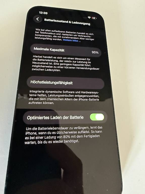 Apple Portables: Apple iPhone 14  256 GB  95 % Batteriezustand – D'occasion à Büron par Ste_7lb6 3