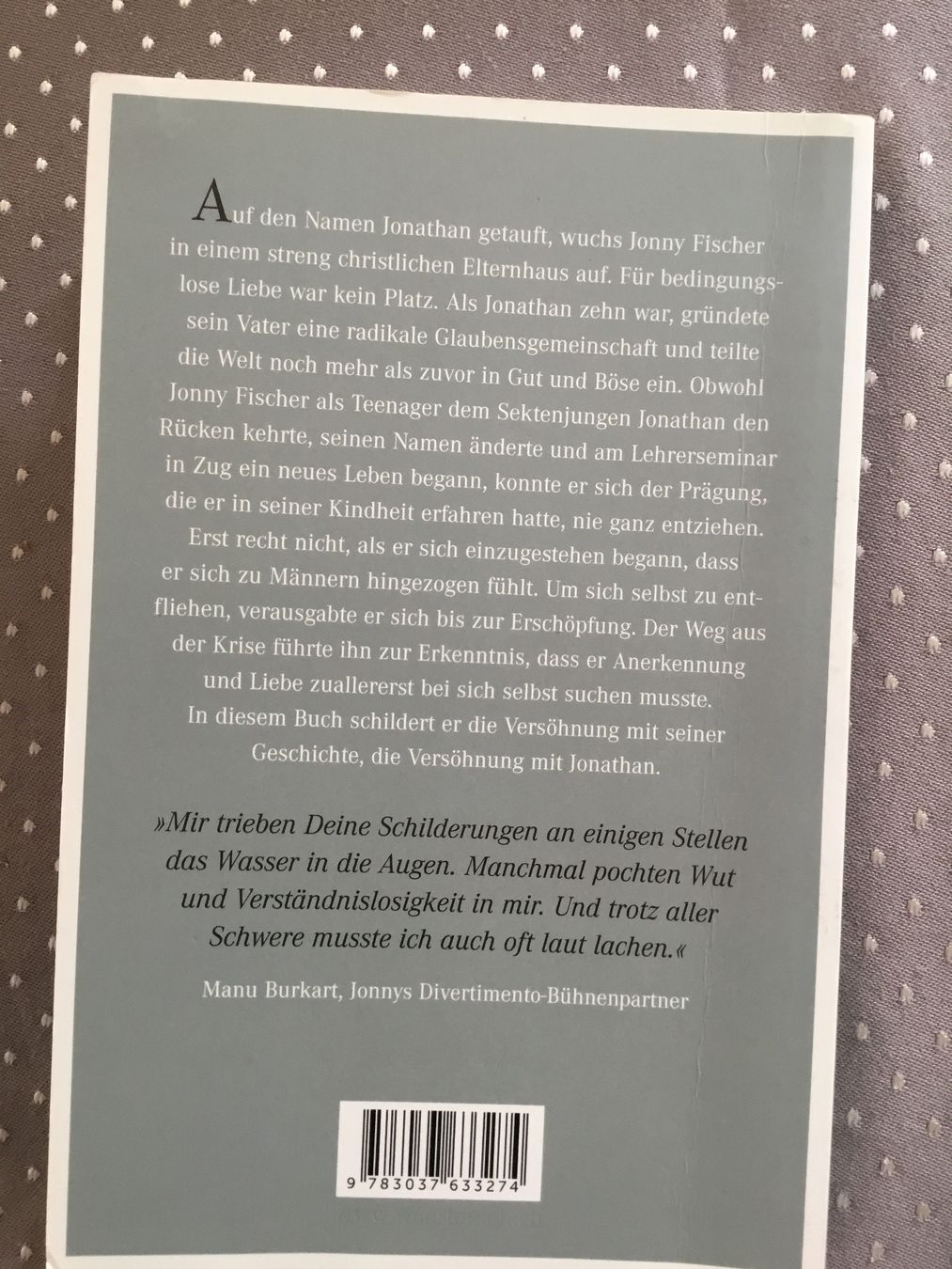 Libri: Jonny Fischer - Ich bin auch Jonathan – Usato da Diessenhofen venduto da quinto9 1
