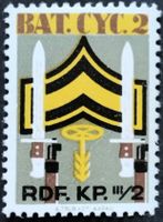 Soldatenmarke 2.WK, Radfahrer Kp III/2, Wi Rdf 6