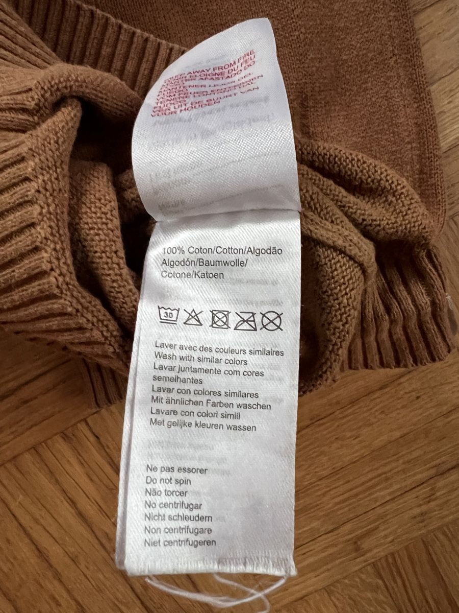 Maglioni & Felpe: Brauner Feinstrickpulli Gr. 140 Vertbaudet (entspricht 134) – Usato da Aarau venduto da Tam6 4