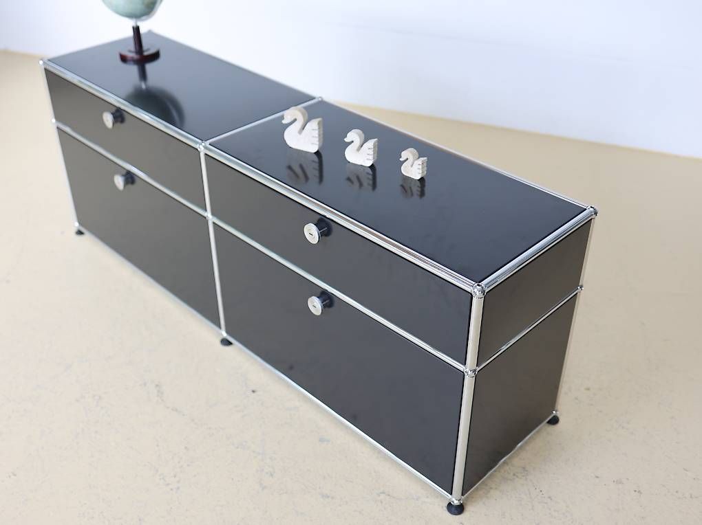 USM Cassettiere: USM Sideboard schwarz, 2x2 – Usato da Meinisberg venduto da atelier_TILIJA 9